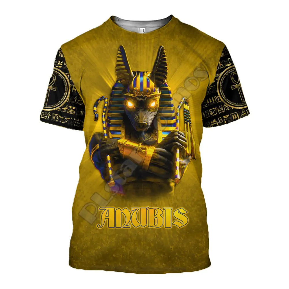 3D Printed Pharaoh Men's Short Sleeve T-Shirt