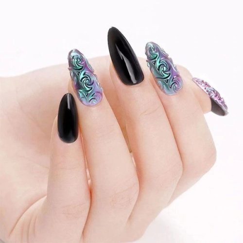 Silikon-Nagelstempel