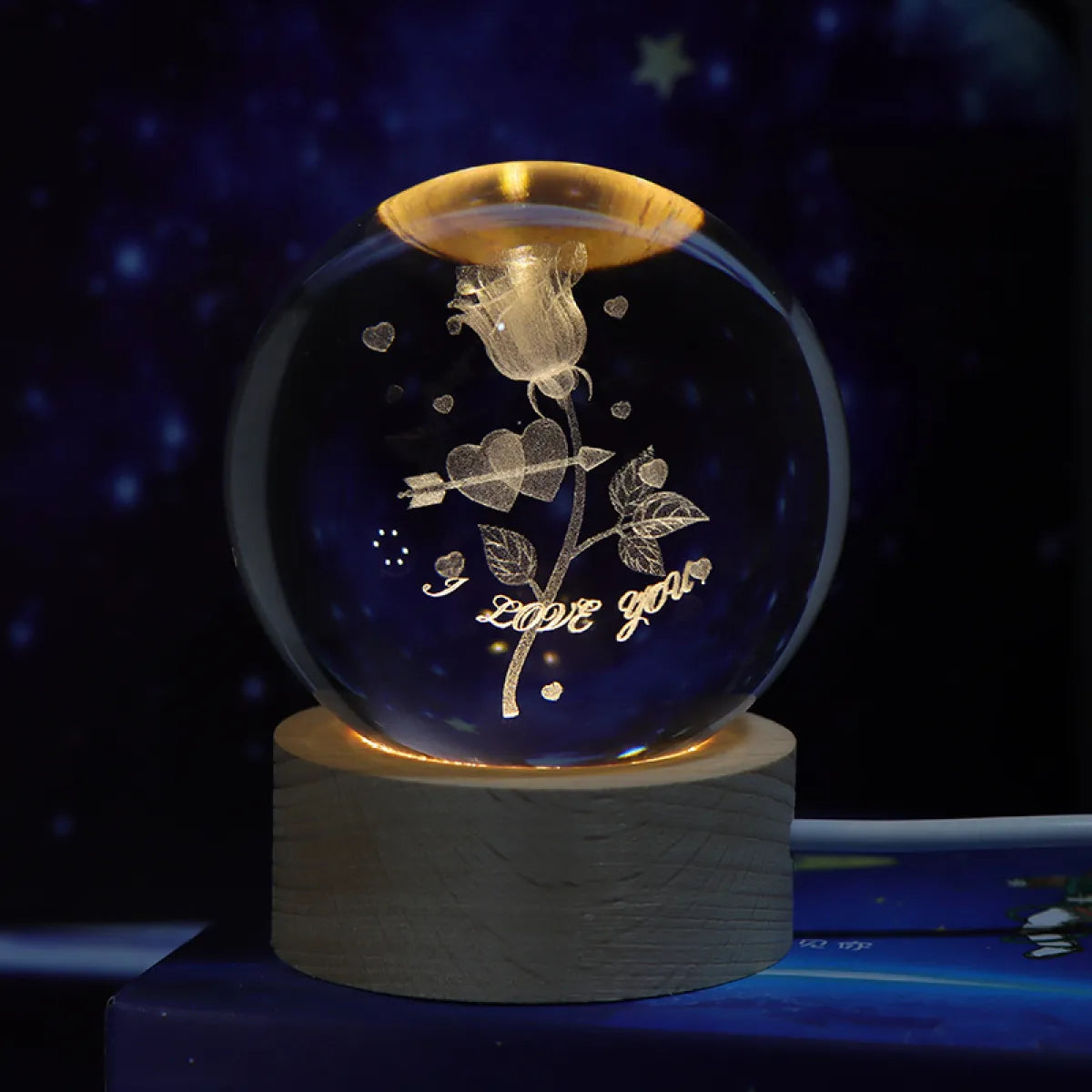 Starry Sky Moon Projection Lamp 