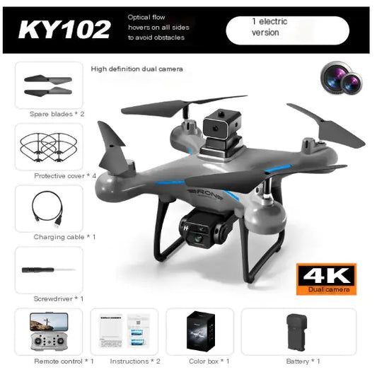 Professional Rescue Drone with Dual 4K Camera & GPS