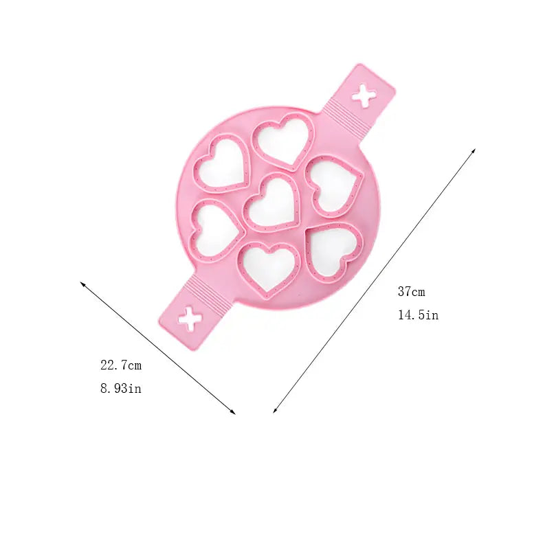 Reusable Silicone Pancake and Egg Ring Mold (1pc)