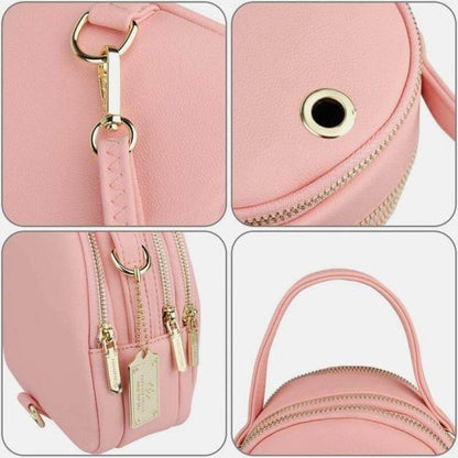 Kis női bőrtáska - elegáns mindennapi használatra,crossbody