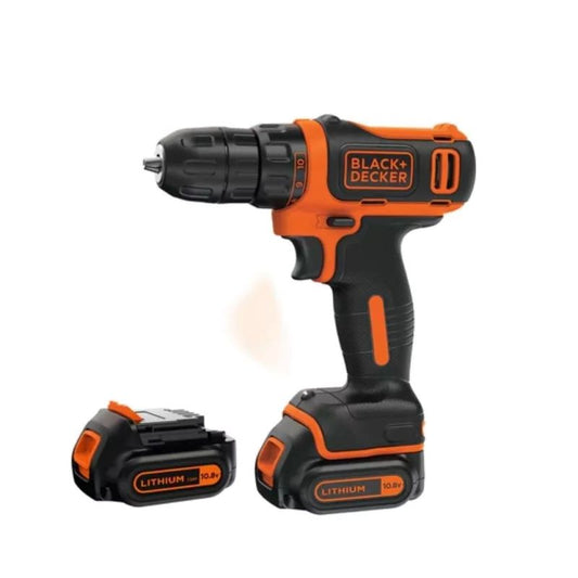 Black and Decker BDCDD12KB-QW Akkus fúrócsavarozó tartalék akkumlátorral,és tárolódobozzal