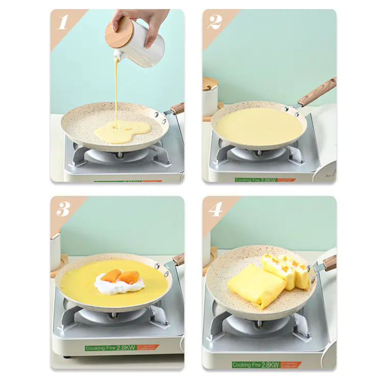 Wholesale Non-Stick Pancake Baking Pan with Stone Coating