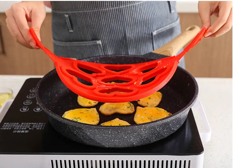 Reusable Silicone Pancake and Egg Ring Mold (1pc)