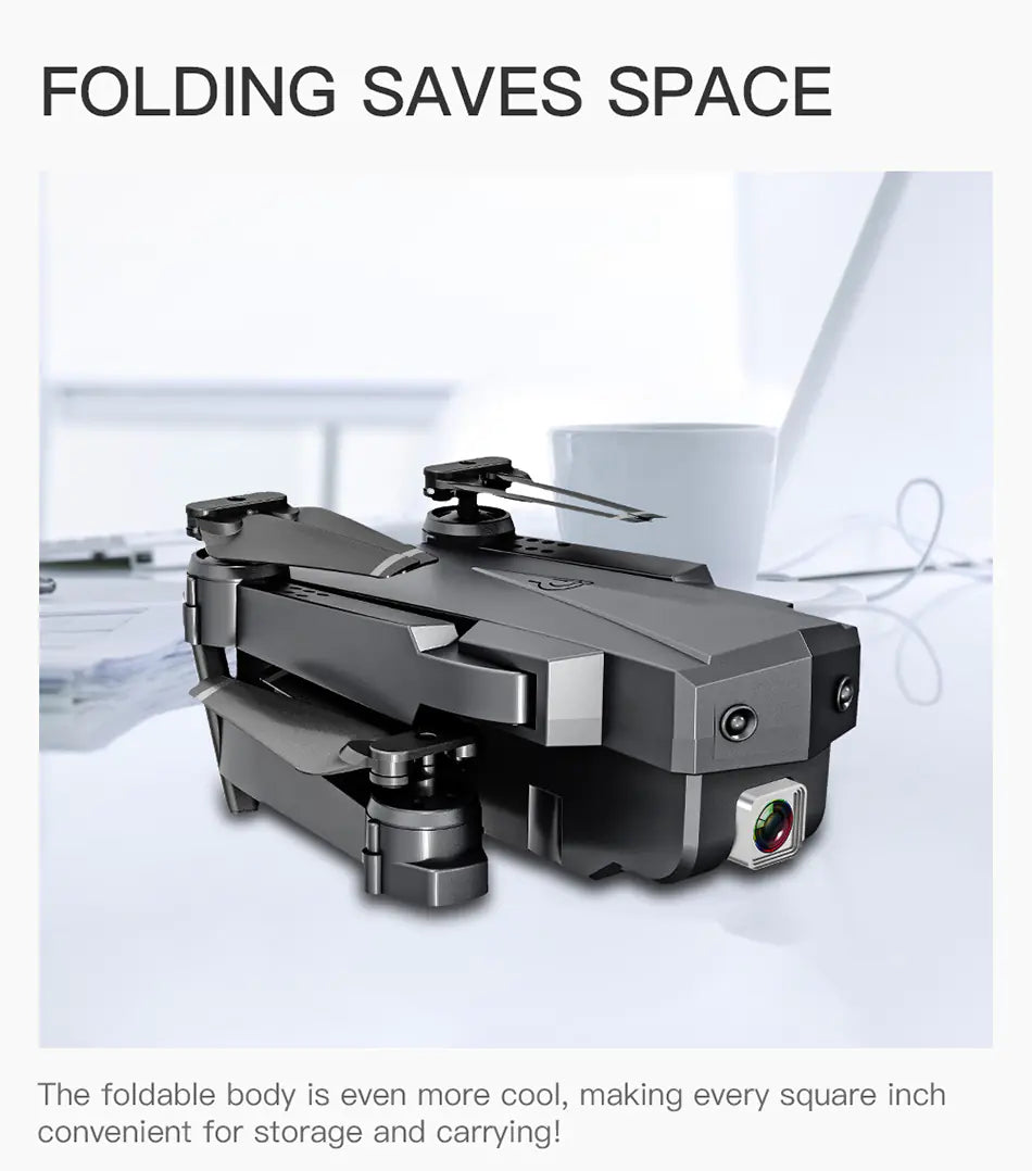 Mini 4K HD Foldable Drone with Remote Control