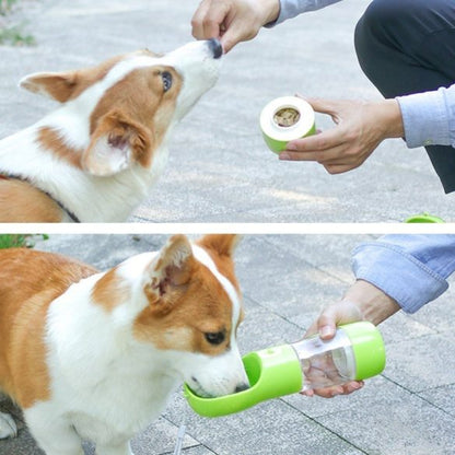 Multifunctional, portable pet feeder and waterer 