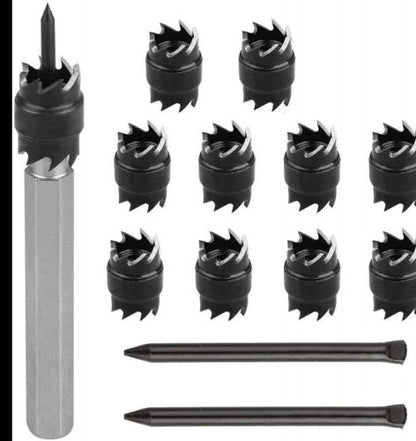 Punktschweiß-Bohrer-Set 13-tlg. 