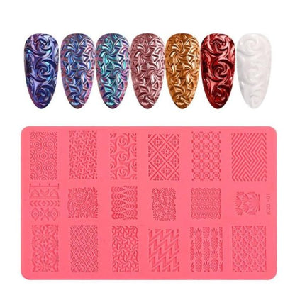 Silicone Nail Stamp 