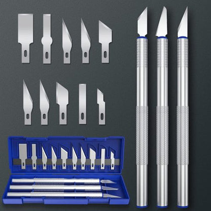 Precision craft knife set 13pcs 