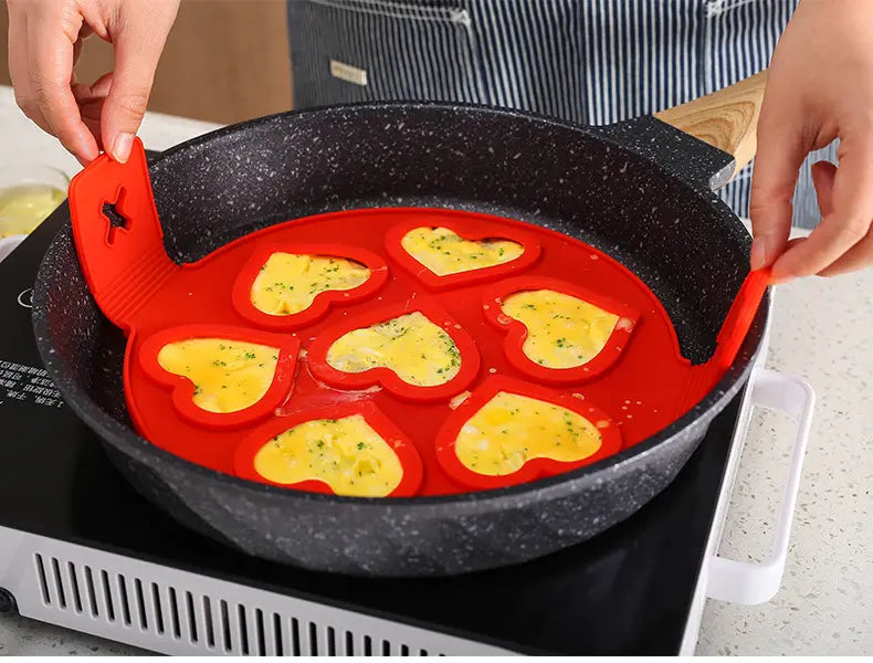 Reusable Silicone Pancake and Egg Ring Mold (1pc)