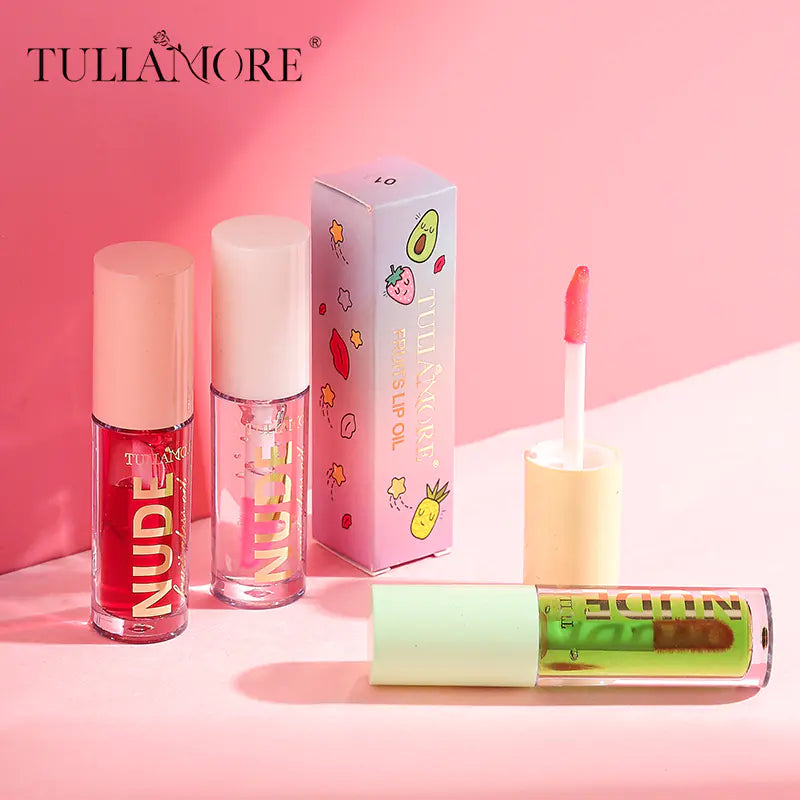Color Changing Fruit Lip Oil - Moisturizing Gloss (4 Colors)