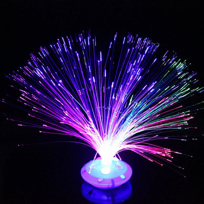 LED fiber optic lamp