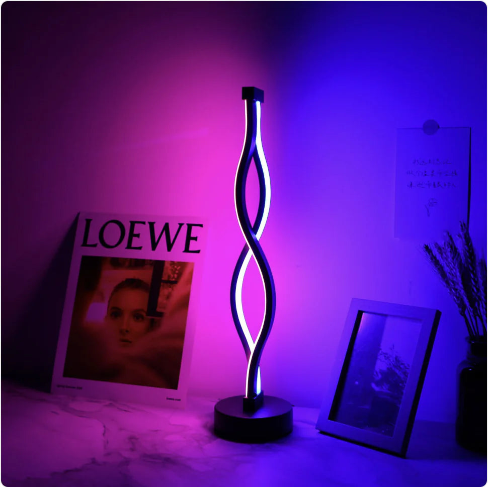 Aluminum LED Table Lamp with 3-Color Dimming