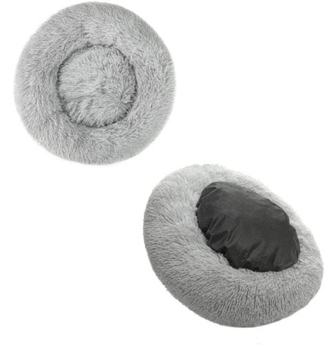 Plush, furry bed for pets 