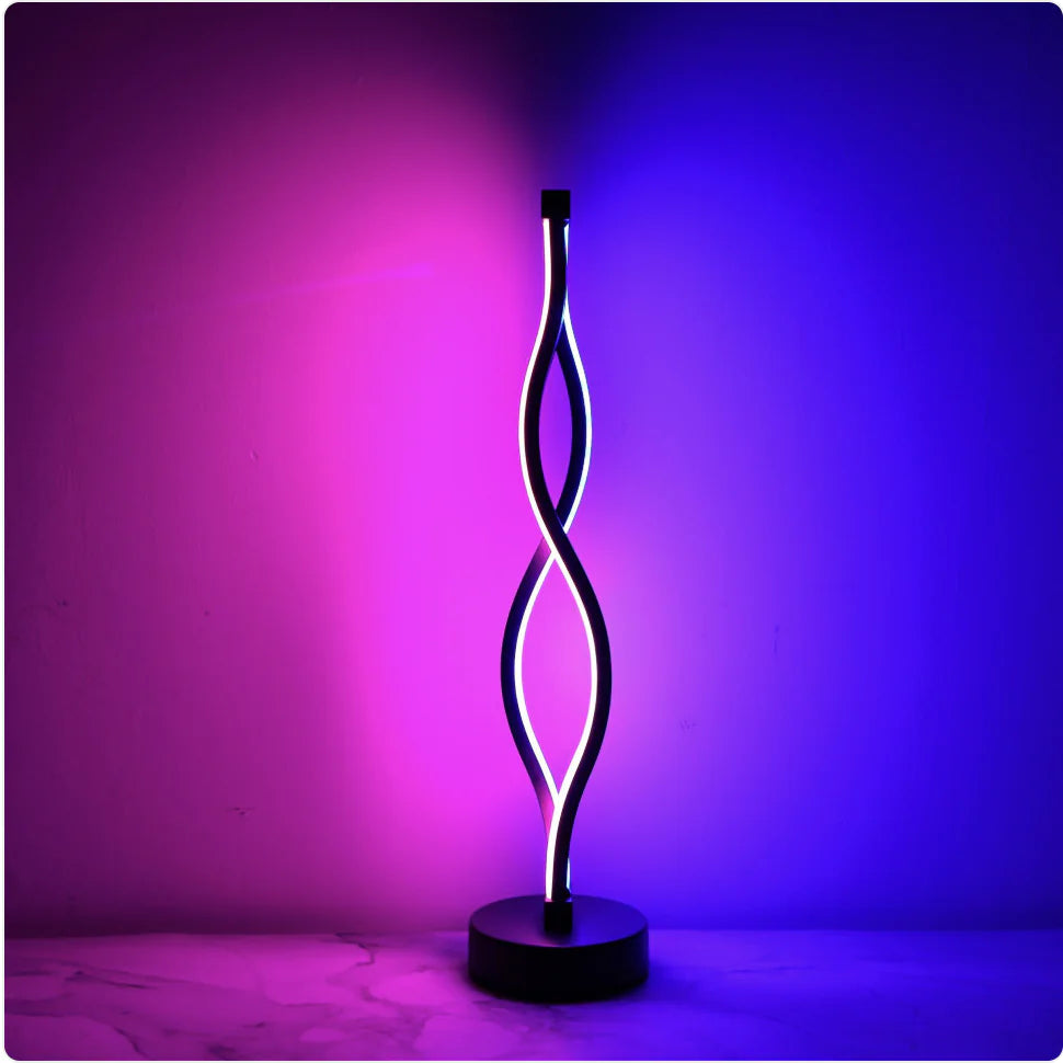 Aluminum LED Table Lamp with 3-Color Dimming