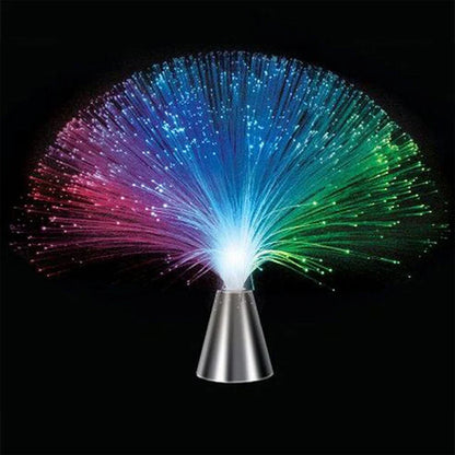 LED fiber optic lamp