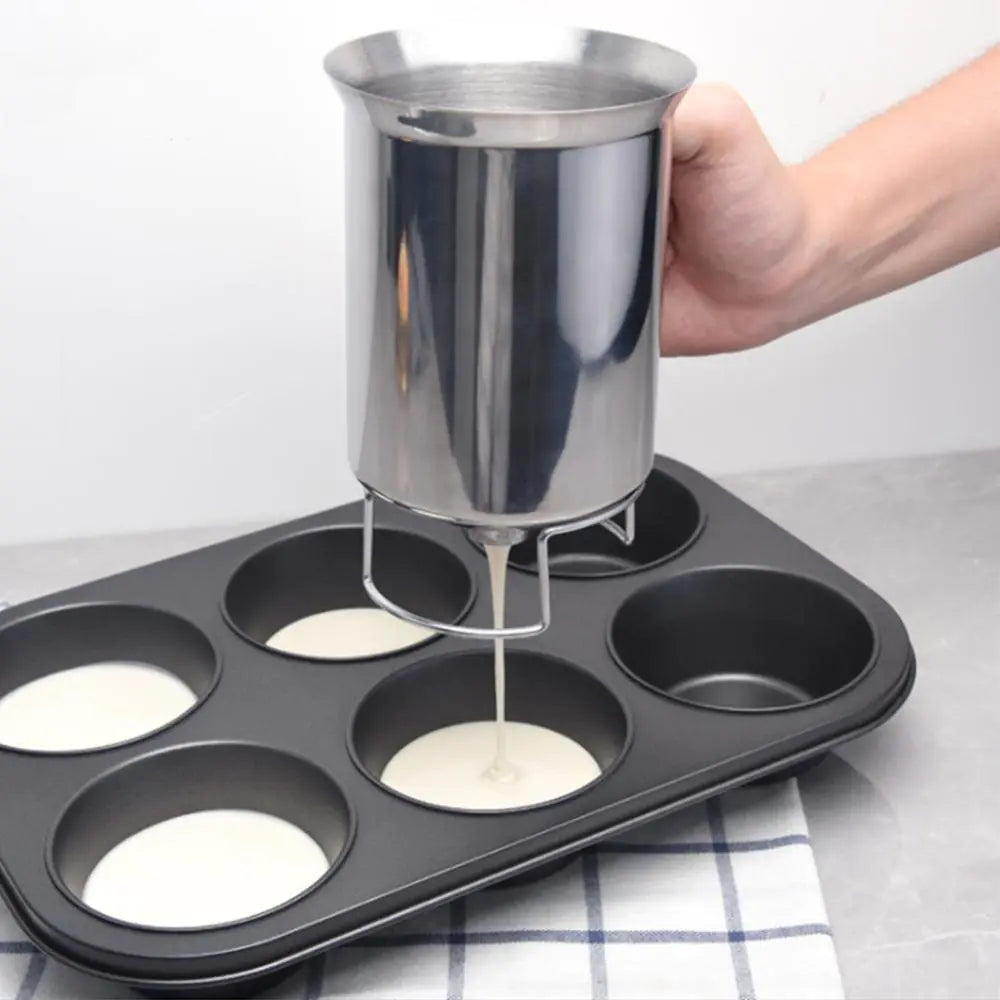 Stainless Steel Pancake and Egg Separator Funnel