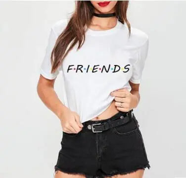 Trendy Letter Print Short Sleeve Women's T-Shirt