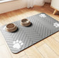 Quick-drying quality pet feeding mat