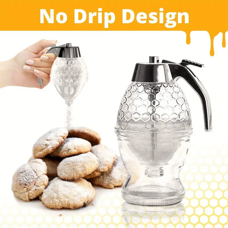 Honey Separator with No Drip Design and Large Capacity