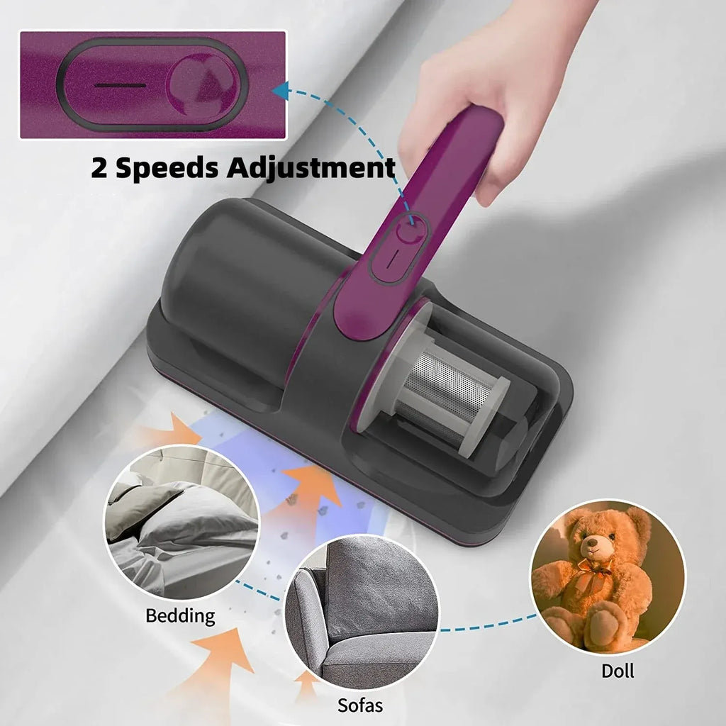 Wireless UV-C Mattress Vacuum Cleaner