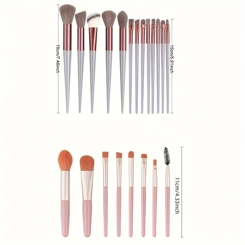 Professional makeup brush set - 13 pcs