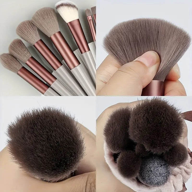 Professional makeup brush set - 13 pcs