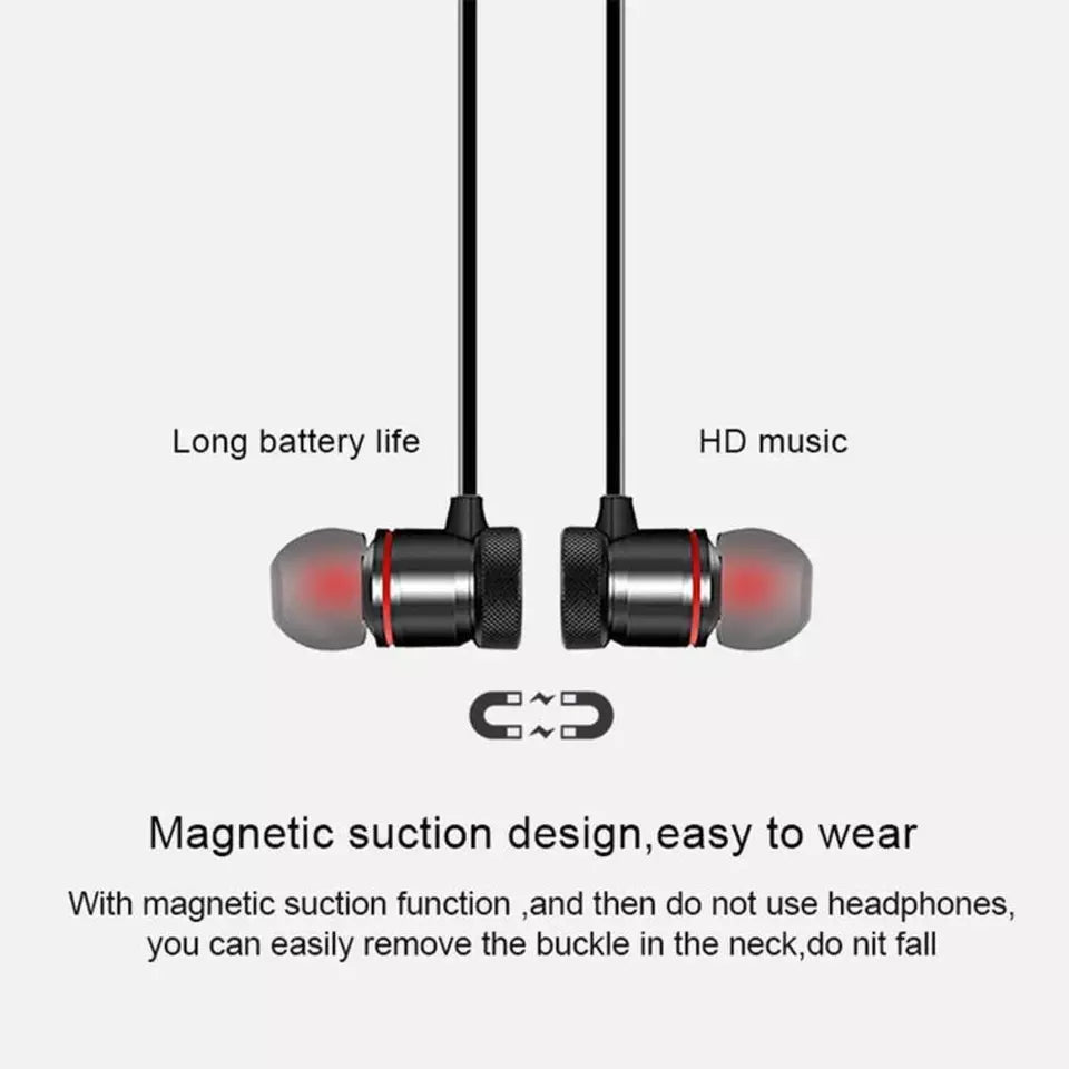 Xt11 Magnetic Music Bluetooth 4.2 Wireless Earphone Bluetooth A7D5