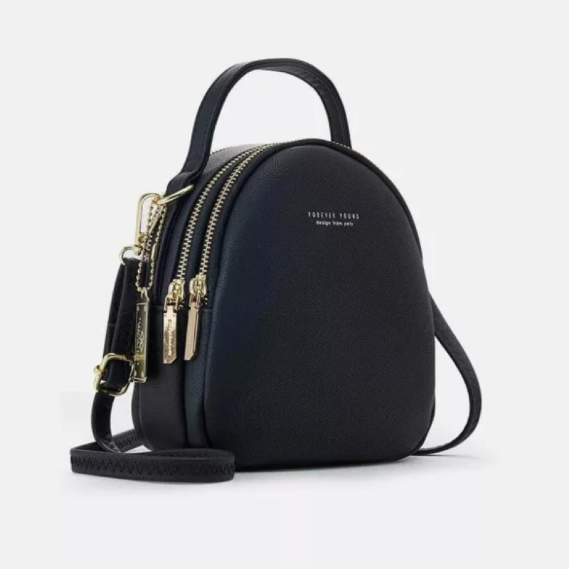 Kis női bőrtáska - elegáns mindennapi használatra,crossbody