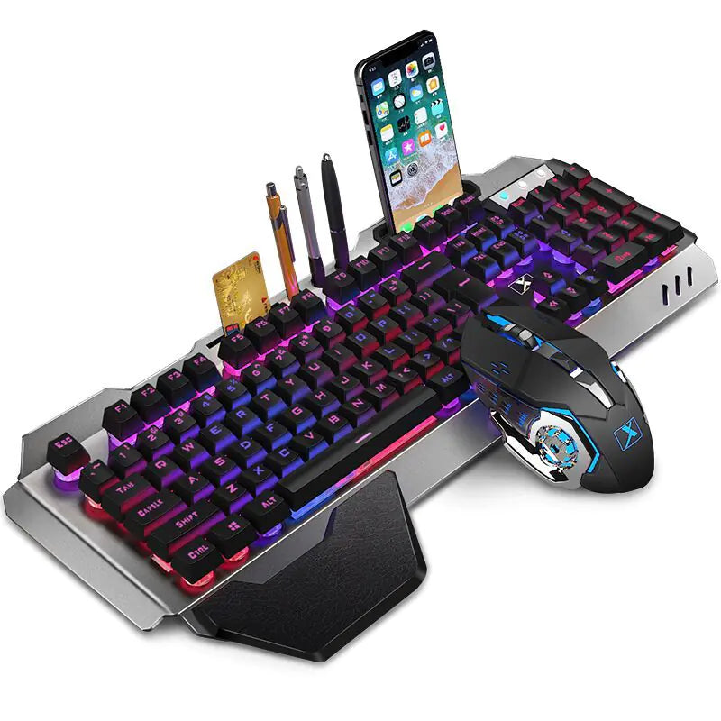 New Alliance K680 Rechargeable Wireless Keyboard Mouse Set