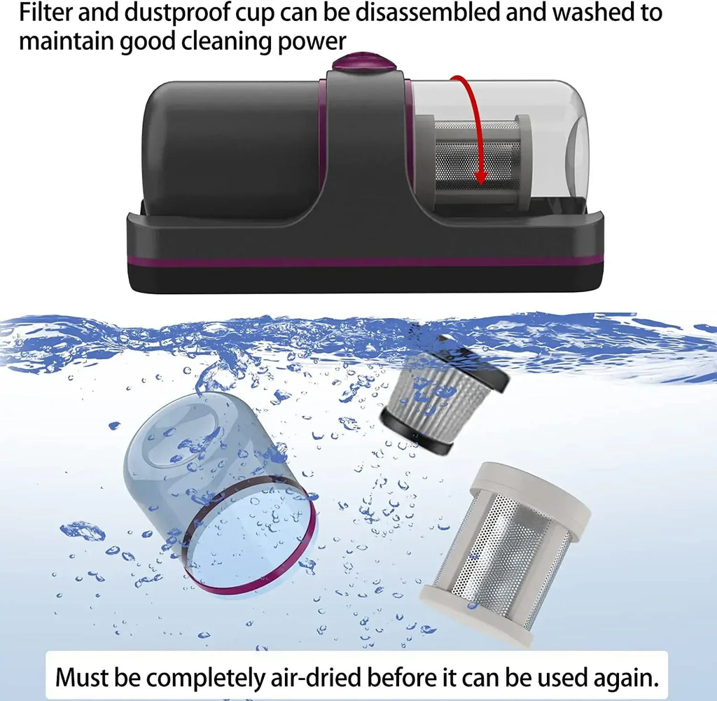Wireless UV-C Mattress Vacuum Cleaner