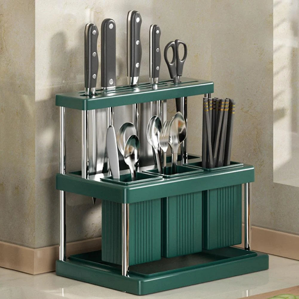 Luxury Kitchen Multifunctional Utensil Storage Rack