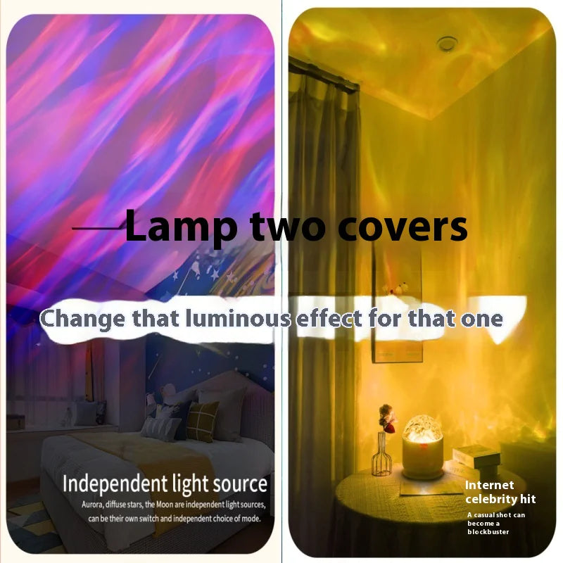Rotating Polar Light USB Ambience Lamp