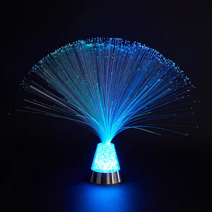 LED fiber optic lamp