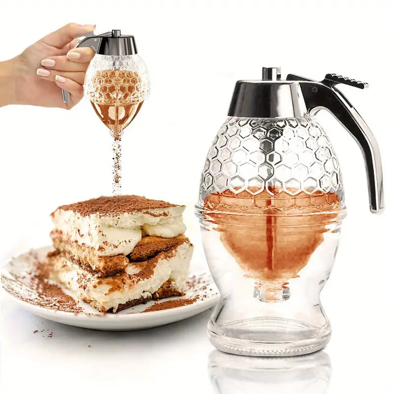 Honey Separator with No Drip Design and Large Capacity