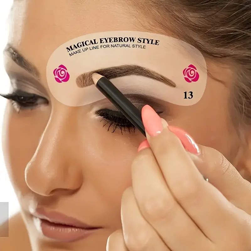 Reusable Eyebrow Stencil Set