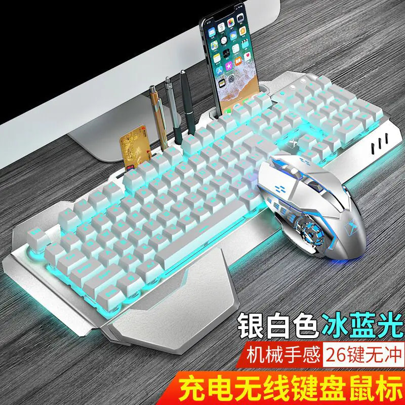 New Alliance K680 Rechargeable Wireless Keyboard Mouse Set