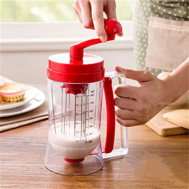 Baking Pastry Manual Pancake Mixer and Batter Dispenser
