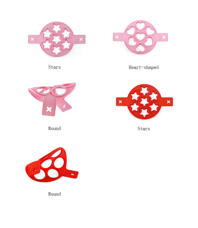 Reusable Silicone Pancake and Egg Ring Mold (1pc)